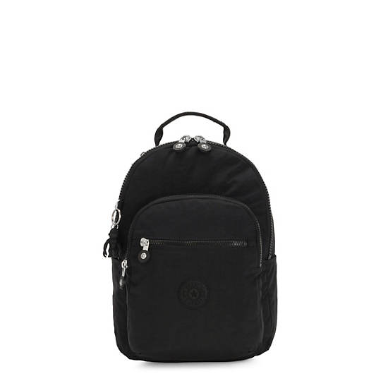 Kipling Seoul Small Klassiska Tablet Ryggsäck Svarta | SE 1607EB